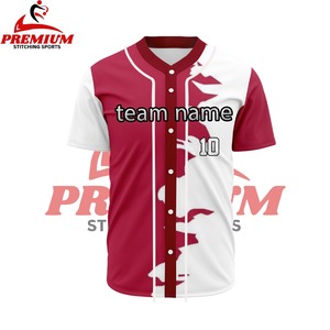Vêtements de baseball et de softball unisexes de haute qualité en gros, nouveaux modèles, logo personnalisé, impression numérique par sublimation, short 100% polyester - Product Image 3