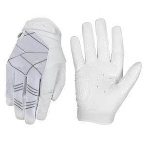 Guantes de Bateo de Béisbol Personalizados, Nuevos, para Hombres, Mujeres y Adultos, Duraderos, de Alta Adherencia, Antideslizantes, de Cuero, con Cierre de Gancho y Bucle Ambidiestro - Product Image 6