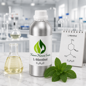 Natures Natural India L-<b>Menthol</b> Peppermint Compound Essential Oil 100% Pure Steam Distilled Undiluted Fresh Cool Minty Scent - Product Image 3
