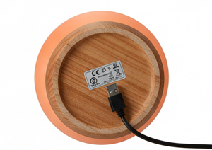 Lampe en sel de l'Himalaya USB avec morceaux de sel naturel, grande coupelle à sel, lampe en sel cristallin pour la décoration de la maison - Product Image 2