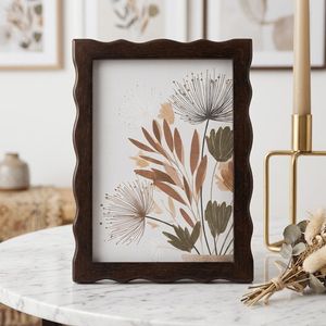 Wooden Photo <b>Frame</b> Home Decor Handmade Picture <b>Frame</b> Rustic Wood Display <b>Frame</b> Custom Size <b>Frame</b> Photos Artwork <b>Prints</b> - Product Image 3