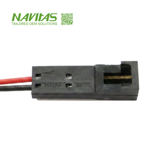ชุดสายไฟแบตเตอรี่แบบกำหนดเอง Molex 70107 สายเคเบิลตัวเมีย 2 พิน ผู้ผลิต OEM - Product Image 6