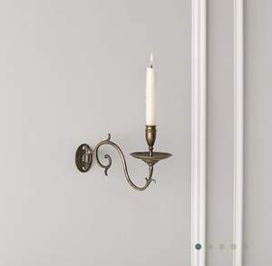 Antique Finish Decorative Brass <b>Candle</b> Stand Classic Premium Handcrafted Solid Brass <b>Candle</b> Stand Elegant Heritage Design - Product Image 4