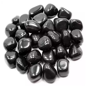 Piedras de Obsidiana Negra Pulimentadas al por Mayor, Gemas de Ágata Natural, Decoración para el Hogar con Propiedades Curativas y Feng Shui, en Venta - Product Image 4