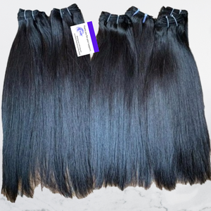 Straight Hair Bulk 10 Inches Human Hair <b>Extensions</b> – Natural Remy Hair <b>for</b> <b>Braiding</b> Salon & DIY Use - Product Image 1