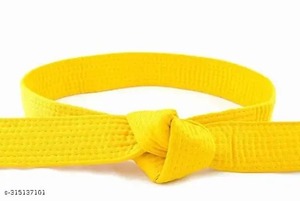 Cinturones Amarillos de Taekwondo y Karate Unisex, Precio al por Mayor, Cinturones de Artes Marciales Aprobados por la WT, Cinturones de Taekwondo de Alta Calidad, Logotipo Personalizado - Product Image 4