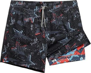 Shorts de sport pour hommes Modern Movements, séchage rapide, respirants, coupe-vent, extensibles dans 4 directions, écologiques, avec cordon de serrage à la taille, décontractés - Product Image 5