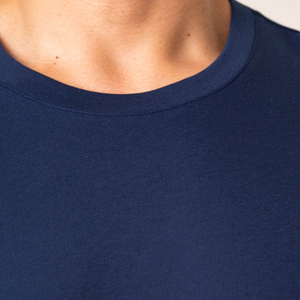 T-shirt surdimensionné pour homme 180 GSM 100% coton col rond ample confortable avec logo brodé personnalisé OEM ODM - Product Image 5