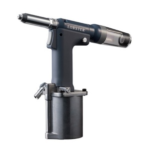 Remachadora Neumática Lobtex Lobster R1A1PL de 19 mm de Carrera Larga, Ligera y de Alta Velocidad para Remaches Ciegos, Construcción de Resina y Aluminio - Product Image 1
