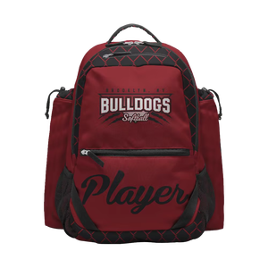 Mochila profesional para jugadores, para computadora portátil, de gran capacidad, para viajes de juego, con nombre y número personalizados, sublimada, para hombres - Product Image 1