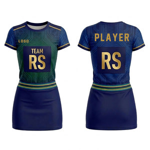 Uniforme de Netball Unisex, Transpirable, Talla Grande, Chaleco sin Mangas de Secado Rápido, Impresión por Sublimación Personalizada - Product Image 1