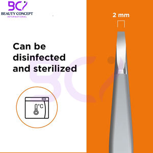 Pince à épiler multifonctionnelle de qualité supérieure en acier inoxydable, à pointe inclinée, légère, avec une prise confortable, pour l'épilation des sourcils - Product Image 4