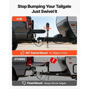 Cric électrique de remorque 7500 lb avec lumière LED, housse de protection étanche, cric de remorque motorisé pour accessoires extérieurs - Product Image 5