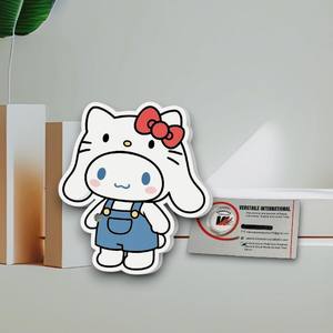Lindas y Personalizables Placas Magnéticas Acrílicas para Extensiones de Pestañas con Diseño de Hello Kitty, en Forma de Flor/Diamante/Corazón, Ecológicas y Privadas - Product Image 3
