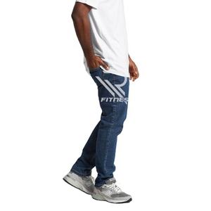 Pantalon de jogging décontracté pour homme en toile, séchage rapide, extensible, couleur unie, taille mi-haute, coupe droite, respirant, fin, sport - Product Image 1