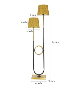 Lampe sur pied de luxe multicolore, design original, avec base en métal, OEM ODM, faible MOQ, prix d'usine, vente en gros, approvisionnement en vrac - Product Image 5