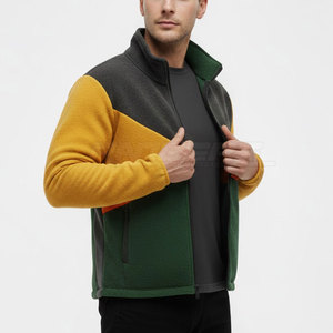 Veste polaire au design classique, matière douce, coupe confortable, idéale pour une utilisation décontractée et en plein air, veste polaire d'hiver - Product Image 5
