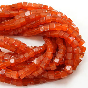 ลูกบาศก์คาร์เนเลียนขัดเรียบ-รูปทรงสี่เหลี่ยมจัตุรัส-ทำด้วยมือ-หินธรรมชาติ-ขนาด 16 นิ้ว-สำหรับทำเครื่องประดับ - Product Image 4