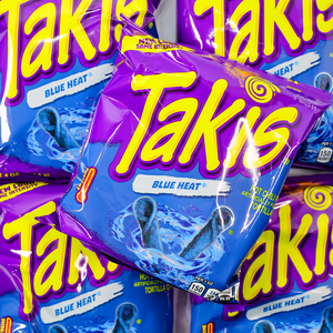 Chips de Tortilla Takis Blue Heat 2026, 113.4g, Sabor Picante a Chile, Bocadillos de Maíz Enrollados, Crujientes, Snack Mexicano, Suministro al por Mayor - Product Image 5