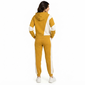 Conjunto Deportivo de Invierno para Mujer, Transpirable, Estampado, Chaqueta de Forro Polar Cómoda, Pantalones a Juego, Ropa Deportiva Premium - Product Image 2