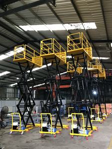 Caractéristique spéciale voiture ciseaux élévateur hydraulique produit spécial piéton électrique gerbeur moteur garantie 1 an mécanique asie - Product Image 3