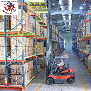 Drive In <b>Racking</b> System Allowing Forklift Access Into Lanes To Maximize <b>Storage</b> Density And Optimize Space Usage - Product Image 2