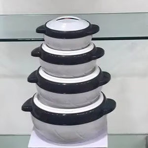 Ensemble de casseroles en plastique ANAX, de 750 à 7000 ml, large gamme, forme ronde isolée, utilisation domestique, ensemble premium de 4, Inde - Product Image 6