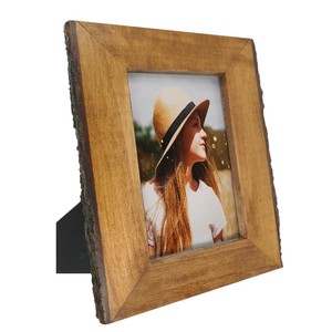 Cadre photo rustique en bois de cèdre, finition vieillie, vente en gros Moradabad - Product Image 2