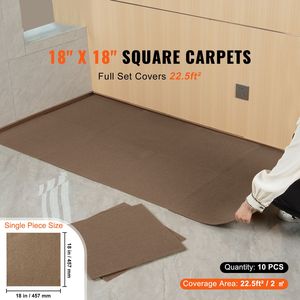 Piastrelle di Moquette Morbide Imbottite Adesive 18FT X 18FT per Uffici - Facile Installazione Fai-da-Te - Product Image 2