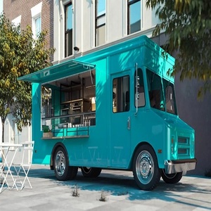 Mobile Coffee Food Truck Serving Fresh Brewed Espresso Cappuccino Latte And Iced Coffee Perfect For Events Street Service - Product Image 2
