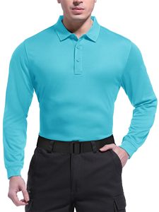 Fabricant sur mesure de chemises à manches longues pour hommes, en maille unie respirante, avec cintre - Product Image 6