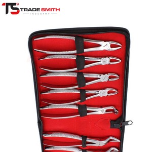 ชุดคีมถอนฟันแบบใช้ซ้ำได้ TSI 10 ชิ้น ชุดเครื่องมือผ่าตัดระดับมืออาชีพสำหรับการถอนฟันและการผ่าตัดช่องปาก - Product Image 6