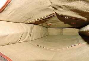 Genuine Leather Roll Top <b>Backpack</b> for College Students Vintage School Bag <b>Large</b> Capacity Travel Rucksack LTBP-0017 - Product Image 3