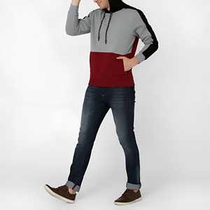 Ensemble de survêtement polaire pour hommes : sweat à capuche et pantalon de jogging, style streetwear décontracté, coupe ample, idéal pour l'hiver, personnalisable avec logo, vente en gros - Product Image 6