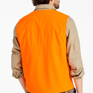 <b>Men</b> Hunting <b>Men</b> Tactical Outdoor <b>Vest</b> Light Weight Breathable Adjustable Outdoor Fishing Tactical Orange Hunting <b>Vest</b> for <b>Man</b> - Product Image 3