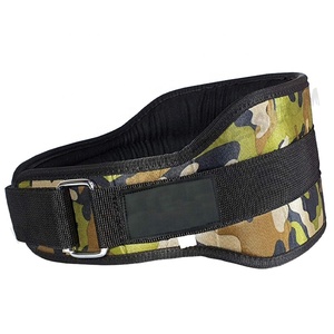 Sublimation personnalisée 4 pouces Ceinture d'haltérophilie en nylon Vente en gros Ceintures d'entraînement en néoprène autobloquantes Ceinture d'entraînement de gymnastique unisexe - Product Image 6