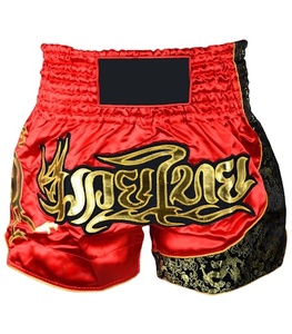 กางเกงขาสั้นมวยไทยขาสั้นคิกบ็อกซิ่งออกแบบได้ตามต้องการ - Product Image 1