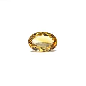 Natural Emerald Cut Citrine Loose Gemstone 35 Carat for Fine Jewelry - Product Image 1