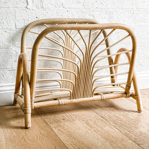 Soporte de archivo de oficina y revistas de ratán artesanal, estante de exhibición de folleto, precio más bajo, OEM ODM, aceptado - Product Image 2