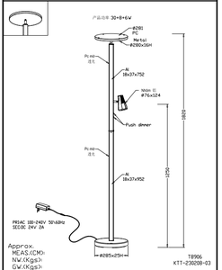 Lampe sur pied dimmable Mère et Fils avec abat-jour en métal, LED E27, lumière de lecture blanc chaud, haute luminosité, pour salon - Product Image 2