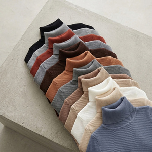 Pulls en tricot personnalisés en gros pour femmes, col rond, légers, confortables, respirants, mode décontractée d'hiver - Product Image 2