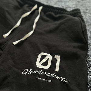Sudadera con Capucha Negra para Hombre, Estampado '01 Numbers Dont Lie', Estilo Casual para Otoño, Corte Regular, Tejido de Algodón, Logotipo en la Espalda - Product Image 6
