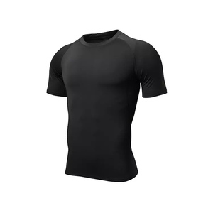 T-shirt de compression sportif à manches courtes pour homme, très vendu, séchage rapide, vêtements de course - Product Image 1