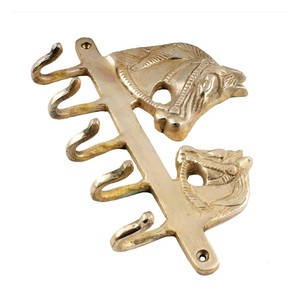 Gancho de Pared Metálico Vintage con Diseño de Pájaro y Flor, Resistente al Óxido, Gancho Individual para Almacenamiento de Ropa - Product Image 4