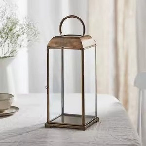 Lanterne suspendue en métal, porte-bougie décoratif pour patio, jardin, mariage, fête, restaurant, hôtel, utilisation en extérieur - Product Image 6