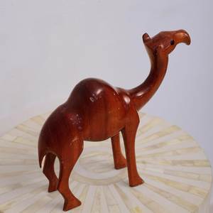 Wooden Camel <b>Table</b> Centerpiece Premium Handcrafted <b>Table</b> Decor for Hotel Lobby and Interior Styling - Product Image 4