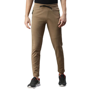 <b>Men's</b> 100% Cotton Fleece <b>Jogger</b> Pants Soft Elastic Waist Colorful <b>Slim</b> <b>Fit</b> Zipper Pocket Embroidered OEM Service Manufacturer - Product Image 2