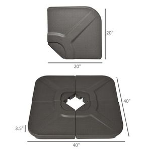 Base per Ombrellone da Giardino - per il Tuo Spazio Esterno - Product Image 3