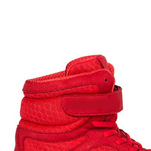 Chaussures de boxe DM Pro pour homme, respirantes, à lacets, triple maille, cuir synthétique, semelle antidérapante résistante à l'usure, légères, prêtes à être expédiées - Product Image 4