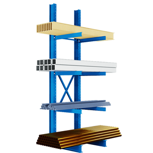 Designed Manufactured Industrial Cantilever Racks Durable Steel <b>Storage</b> for Warehouses Equipment Rack Shelf <b>Storage</b> Racks - Product Image 1